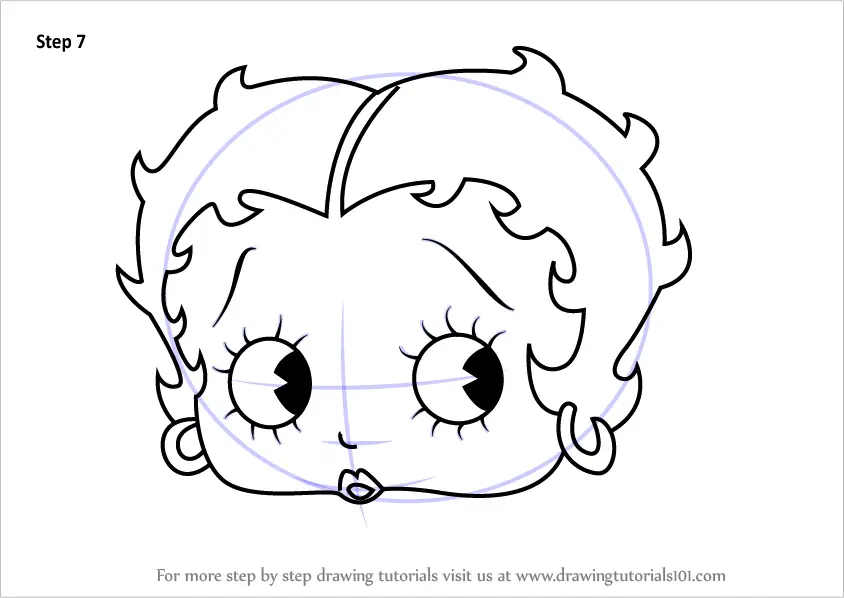 Show Me How To Draw Betty Boop