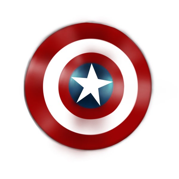 Learn How to Draw Captain America Shield (Captain America) Step by Step