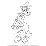 How to Draw a Clarabelle Cow