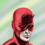 How to Draw Daredevil Face