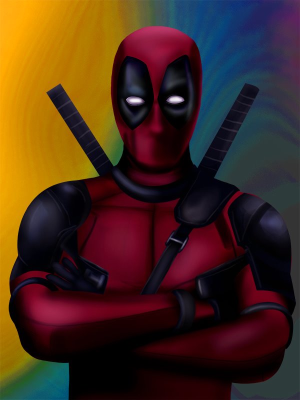Learn How to Draw Deadpool (Deadpool) Step by Step : Drawing Tutorials