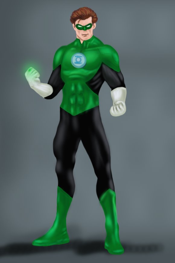 Step by Step How to Draw Green Lantern