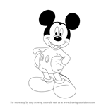 How to Draw Mickey Mouse