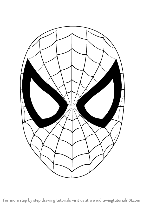 spiderman drawing easy