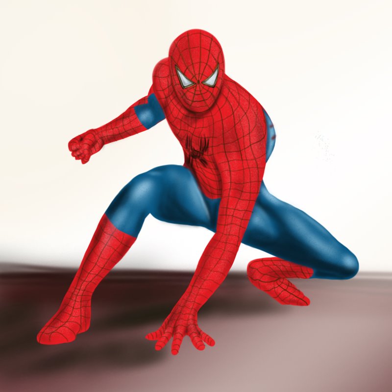 Learn How to Draw Spiderman (Spiderman) Step by Step : Drawing Tutorials