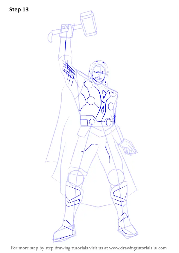Featured image of post Thor Sketch Full Body I was doing some sketching and it got out of hand