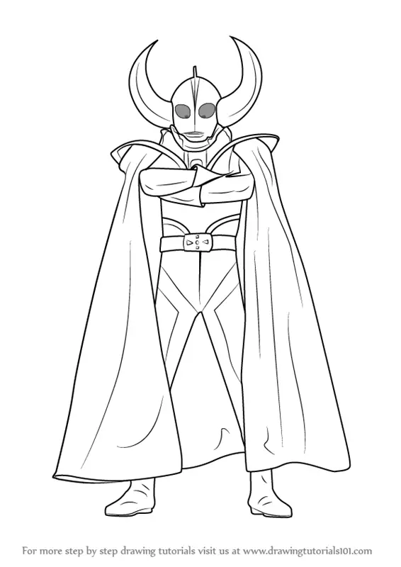 Ultraman Co Colouring Pages Sketch Coloring Page ...