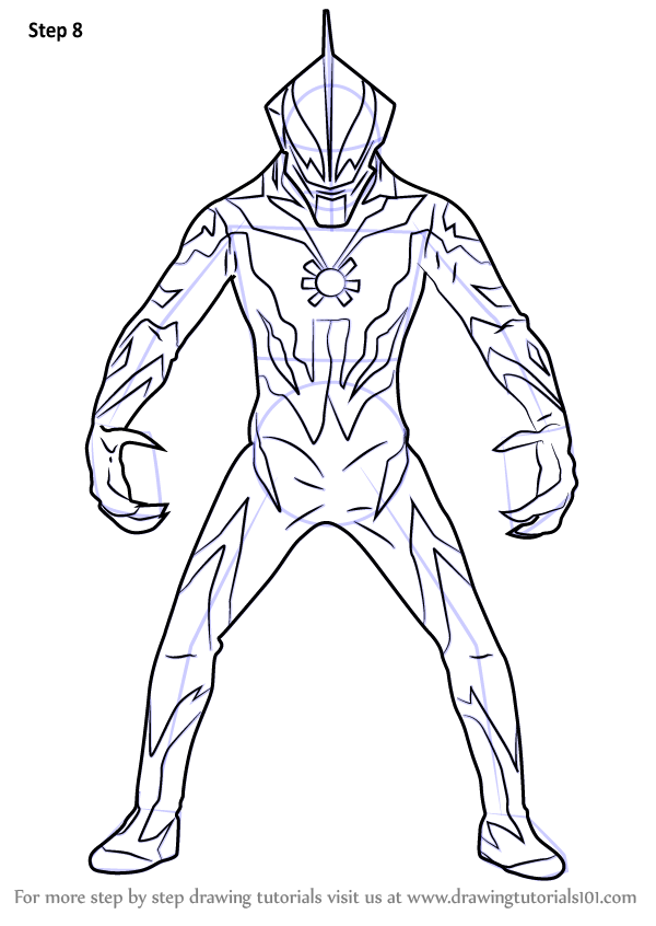 Download Learn How to Draw Ultraman Belial (Ultraman) Step by Step ...