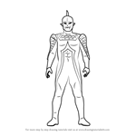 How to Draw Ultraseven X
