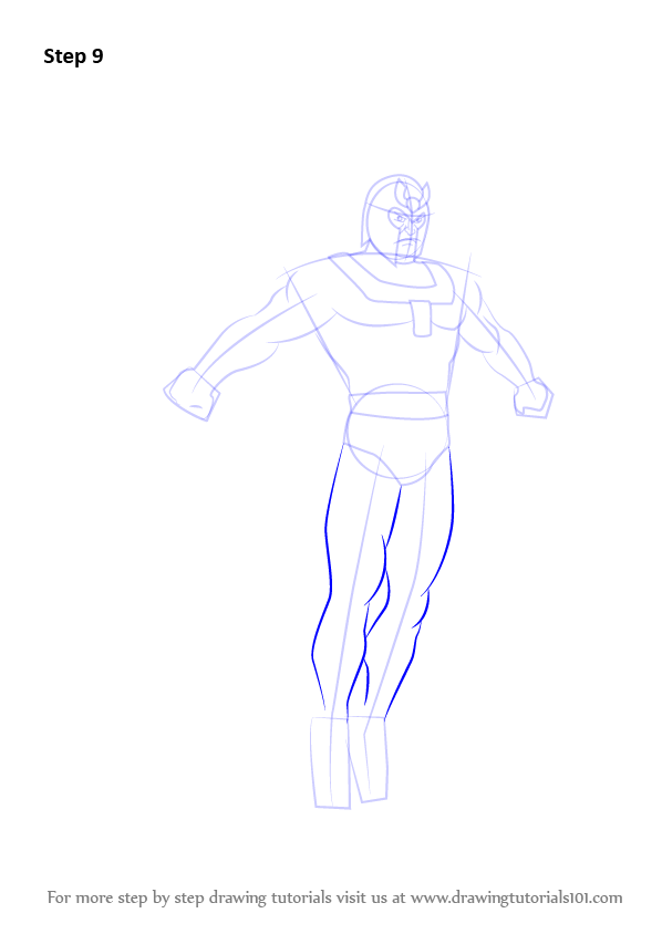 How to Draw from XMen (XMen) Step by Step