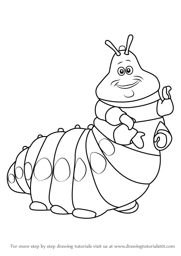 a bugs life characters coloring pages - photo #28