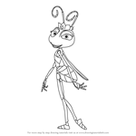 How to Draw Princess Atta from A Bug's Life