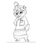 How to Draw Jeanette from Alvin and the Chipmunks