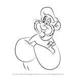 How to Draw Papa Mousekewitz from An American Tail