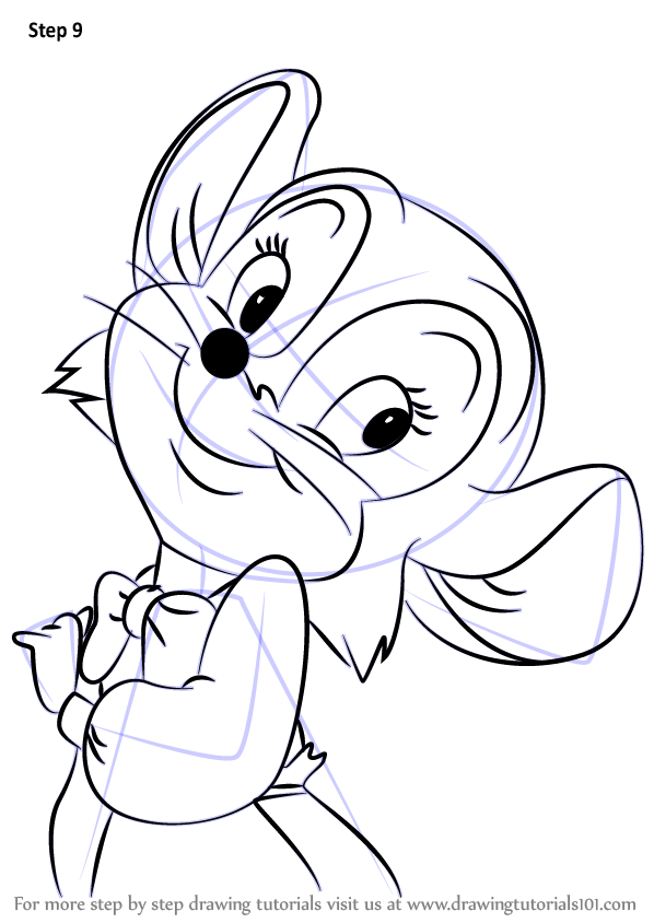 Learn How to Draw Tanya Mousekewitz from An American Tail 