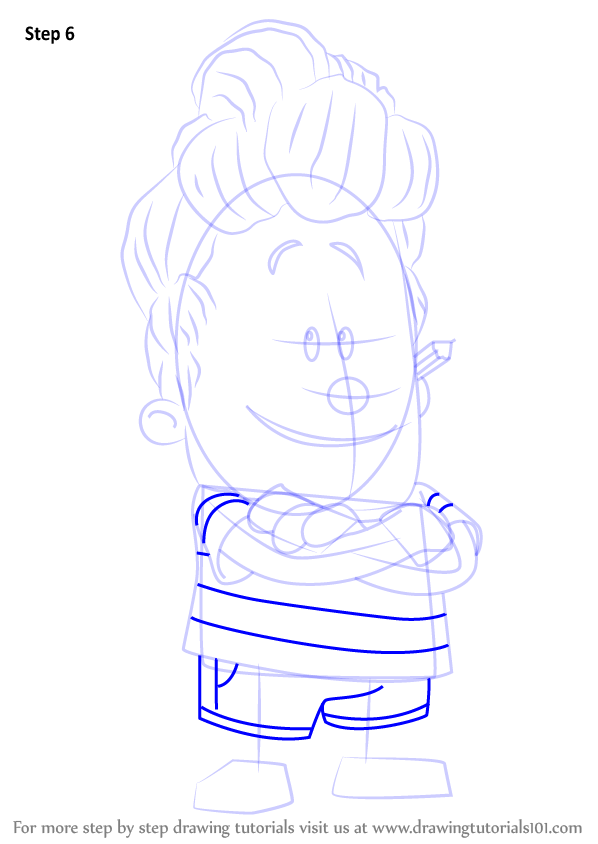 How to Draw Harold Hutchins from Captain Underpants Movie (Captain ...