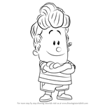 How to Draw Harold Hutchins from Captain Underpants Movie