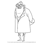 How to Draw Dr. Nefario from Despicable Me