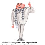How to Draw Gru from Despicable Me