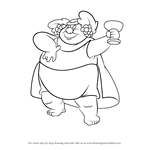 How to Draw Bacchus from Fantasia