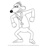 How to Draw Spike from Flushed Away