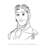 How to Draw Prince Hans from Frozen