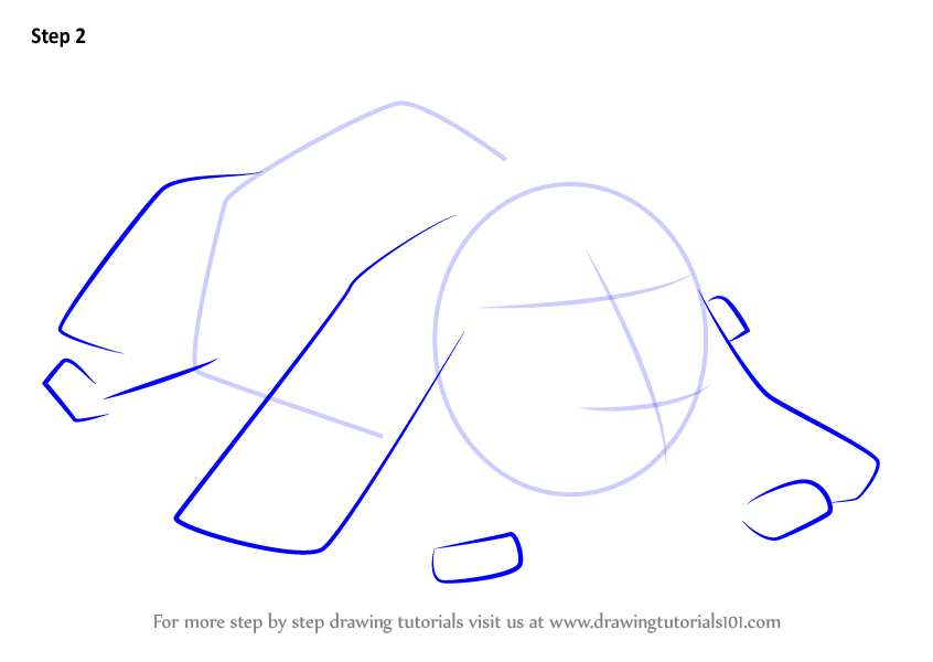 How to Draw Heen from Howl's Moving Castle (Howl's Moving Castle) Step