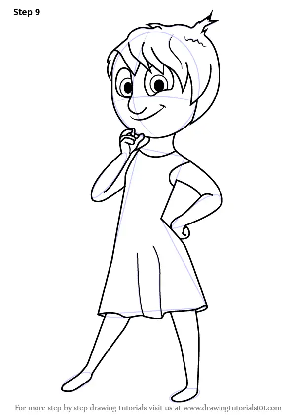 Learn How to Draw Joy from Inside Out (Inside Out) Step by Step ...