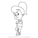How to Draw Cindy Vortex from Jimmy Neutron Boy Genius