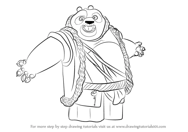 Featured image of post Kung Fu Panda 3 Kai Drawing In 365 sketches i ll teach you step