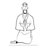 How to Draw Fa Zhou from Mulan