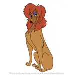 How to Draw Rita from Oliver & Company