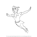 How to Draw Peter Pan from Peter Pan