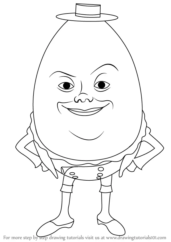 Learn How to Draw Humpty Alexander Dumpty from Puss in Boots (Puss in