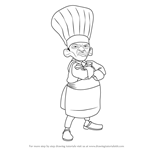 How to Draw Skinner from Ratatouille