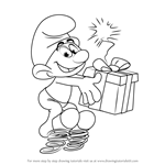 How to Draw Jokey Smurf from Smurfs - The Lost Village