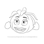 How to Draw Bobo from Spookley the Square Pumpkin