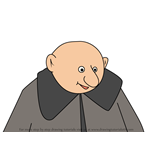 How to Draw Uncle Fester from The Addams Family