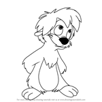 How to Draw Gurgi from The Black Cauldron