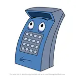 How to Draw Calculator from The Brave Little Toaster