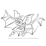 How to Draw Fidget from The Great Mouse Detective