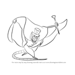 How to Draw Ratigan from The Great Mouse Detective