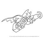 How to Draw Batman from The Lego Batman Movie