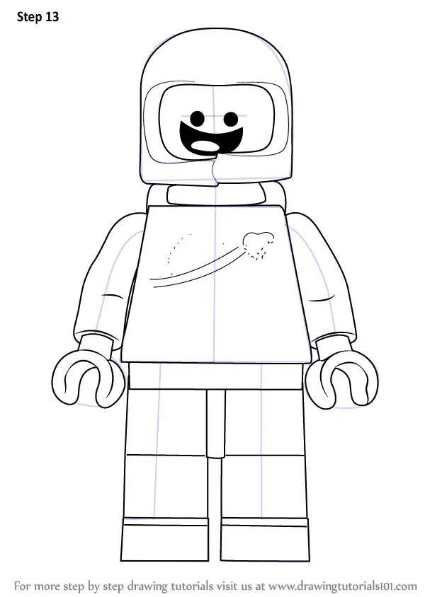 Learn How To Draw Benny From The Lego Movie The Lego Movie