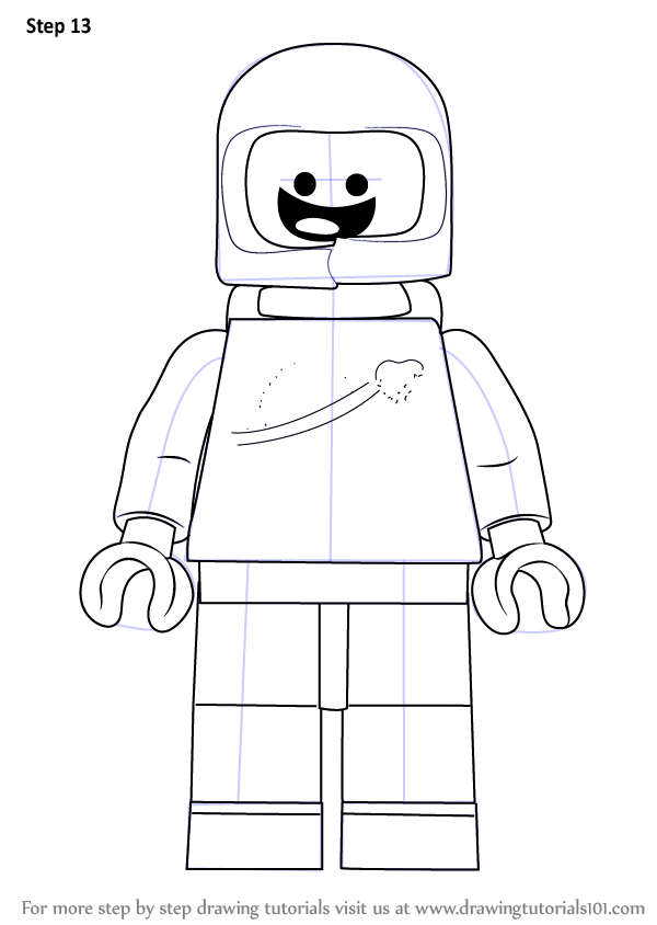 Learn How To Draw Benny From The Lego Movie The Lego Movie