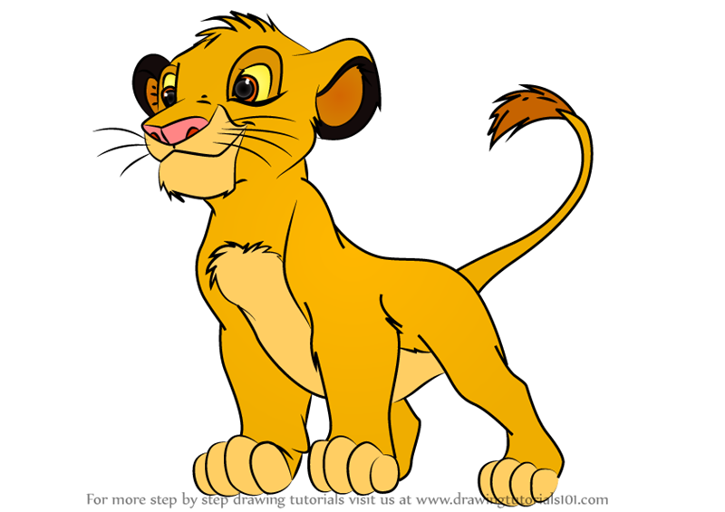 35+ Latest Drawing Simba Cartoon Images