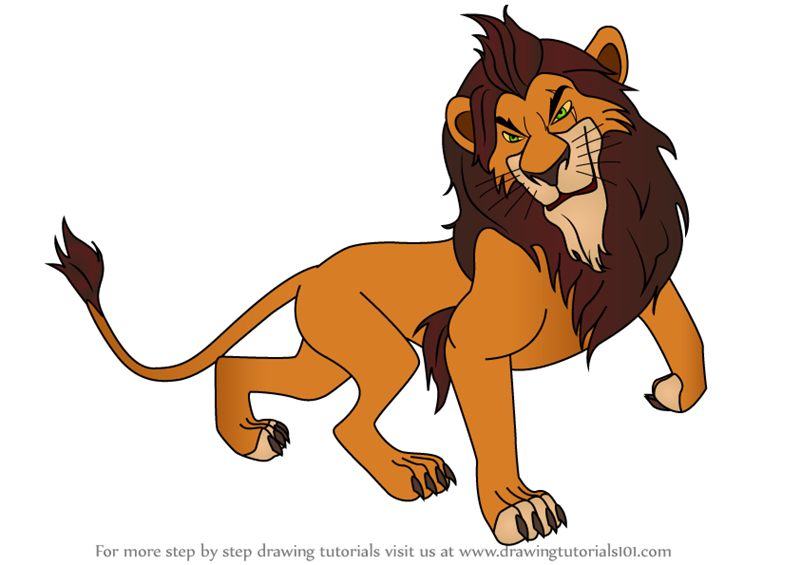 lion king love drawings