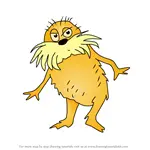 How to Draw The Lorax from The Lorax