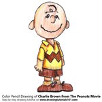 How to Draw Charlie Brown from The Peanuts Movie