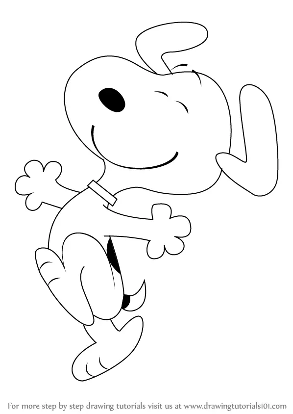 Learn How to Draw Snoopy from The Peanuts Movie (The Peanuts Movie